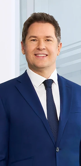 Dr. Michael Moser, Vorstand Recht, Compliance, Risikomanagement, Sustainability, Personal, Corporate Audit und Unternehmensbereich Fresenius Vamed