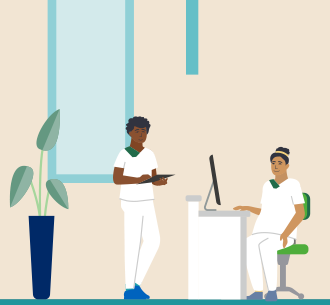 Pflegepunkt (Illustration)