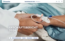 Titelbild des Geschäftsberichts 2023